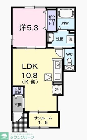 アルドーレIの物件間取画像